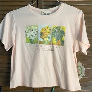NWT Vincent Van Gogh Artsy Shirt